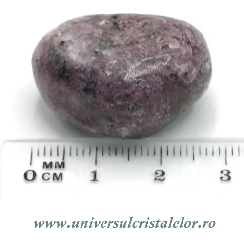 Piatra rulata cobalto-calcit Piatra rulata cobalto-calcit