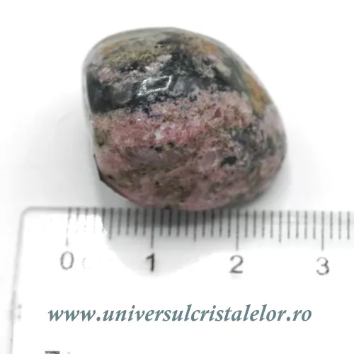 Piatra rulata cobalto-calcit Piatra rulata cobalto-calcit