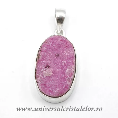 Pandantiv cobalto-calcit