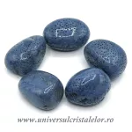 Coral albastru piatra rulata