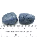 Coral albastru piatra rulata