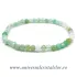 Bratara crisopraz cub fatetat pe elastic - 4 mm