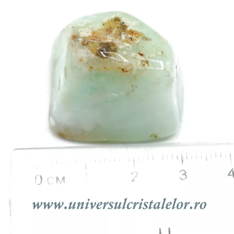 Crisopraz piatra rulata Crisopraz piatra rulata