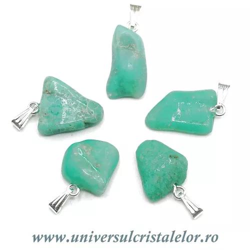 Pandantiv crisopraz Pandantiv crisopraz