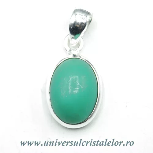 Pandantiv crisopraz Pandantiv crisopraz