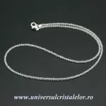 Colier cristal de stanca rotund fatetat - 2.4 mm Colier cristal de stanca rotund fatetat - 2.4 mm