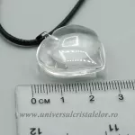 Set cristal de stanca bratara si pandantiv cu snur si cutie Set cristal de stanca bratara si pandantiv cu snur si cutie