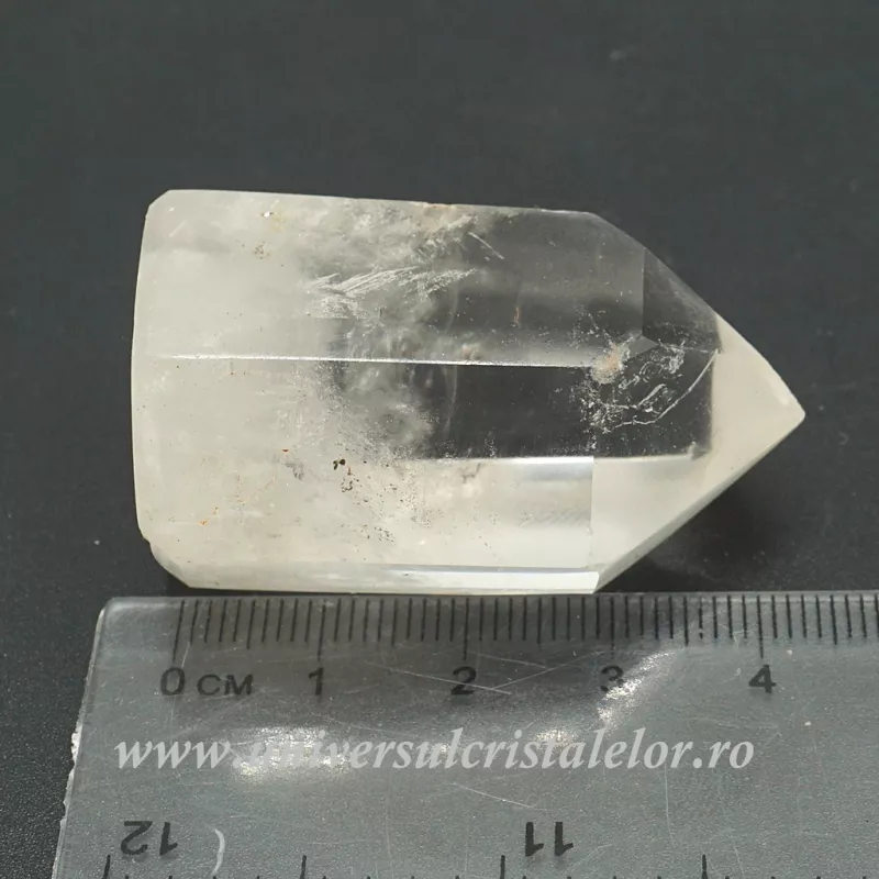 Cristal de stanca varf cu baza Cristal de stanca varf cu baza