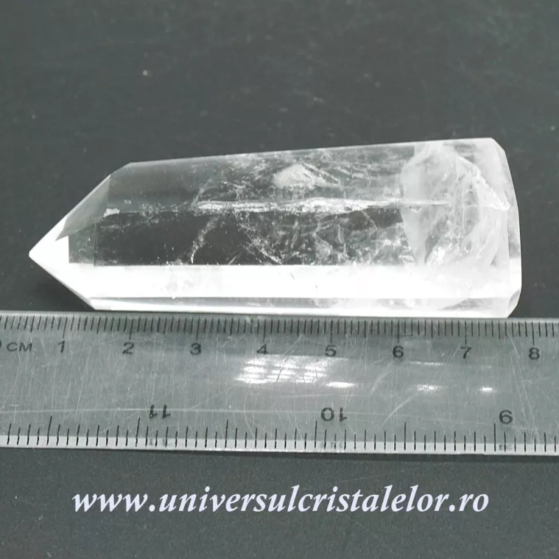 Cristal de stanca varf cu baza Cristal de stanca varf cu baza
