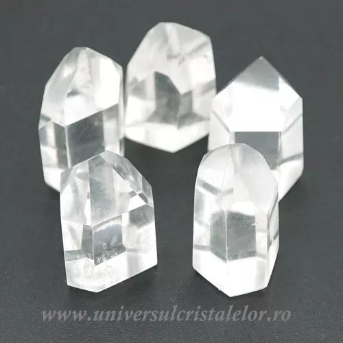 Cristal de stanca varf cu baza slefuit