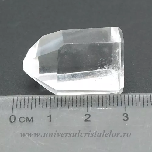 Cristal de stanca varf cu baza slefuit