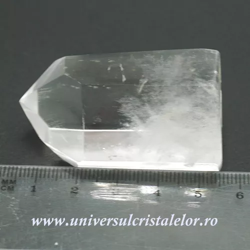 Cristal de stanca varf cu baza  Cristal de stanca varf cu baza