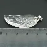 Pandantiv cristal de stanca aripa de inger m1