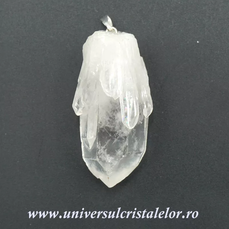 Pandantiv cristal de stanca Pandantiv cristal de stanca