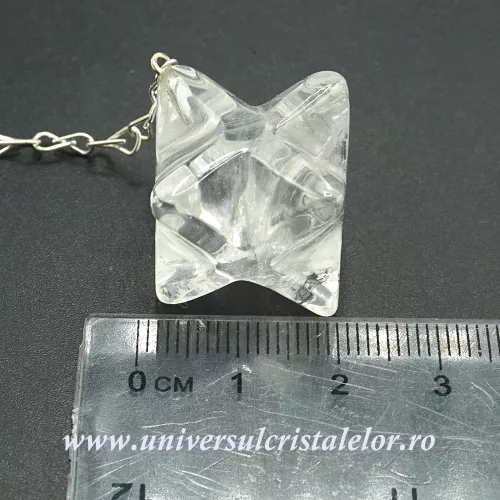 Pendul cristal de stanca merkaba Pendul cristal de stanca merkaba