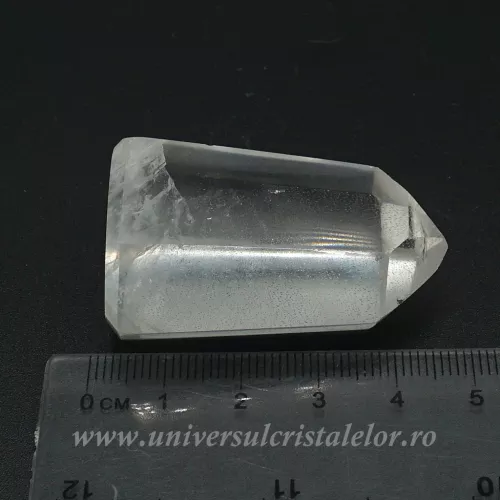 Cristal de stanca varf cu baza slefuit Cristal de stanca varf cu baza slefuit