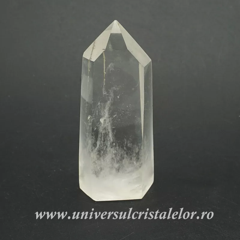 Cristal de stanca varf cu baza Cristal de stanca varf cu baza