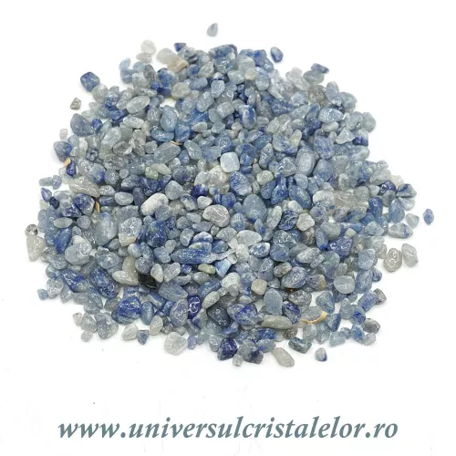 Pietre chips cuart albastru Pietre chips cuart albastru