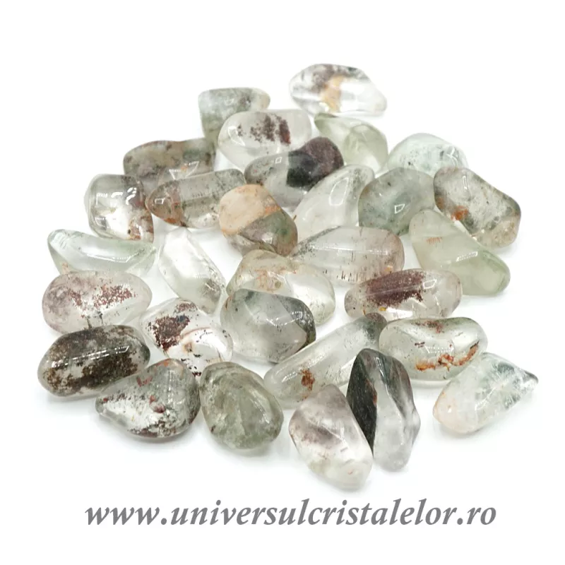 Cuart cu clorit piatra rulata m2