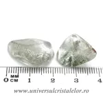 Cuart cu clorit piatra rulata m1