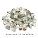 Cuart cu clorit piatra rulata m1