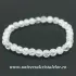 Bratara cuart gheata rotund - 6 mm