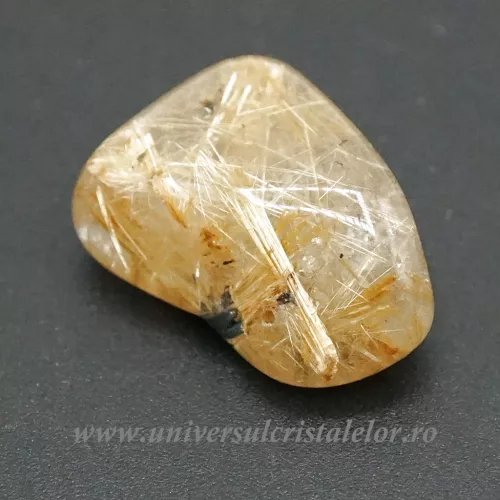 Cuart rutilat piatra rulata