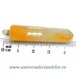 Pandantiv cuart cu limonit varf