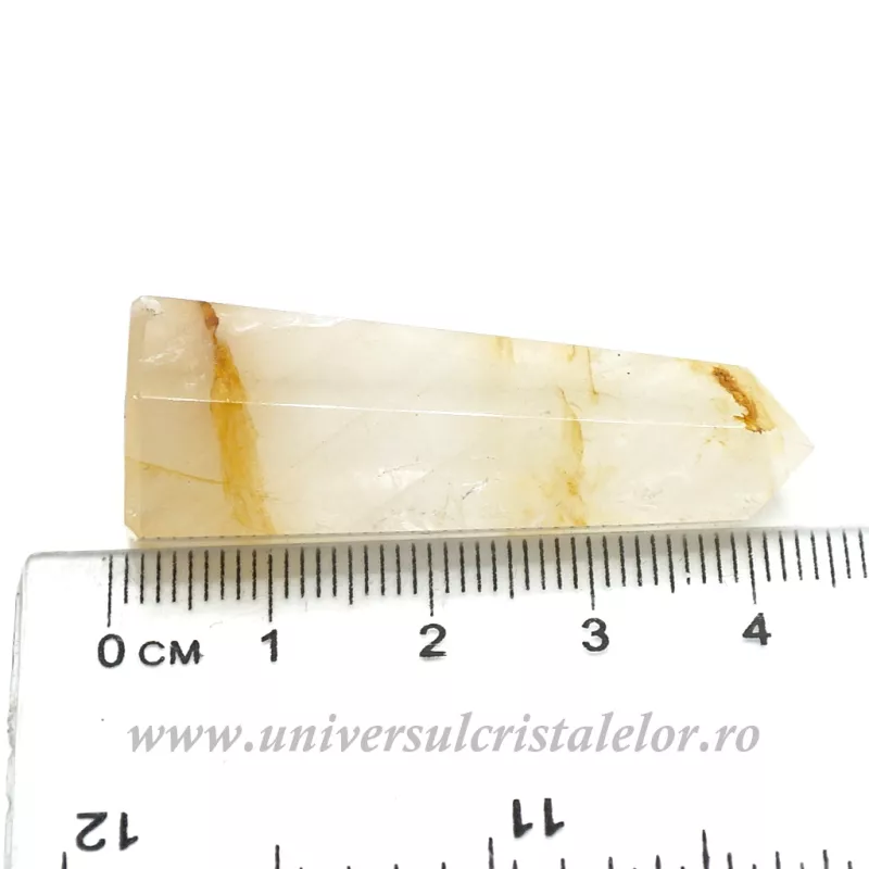 Obelisc cuart cu limonit