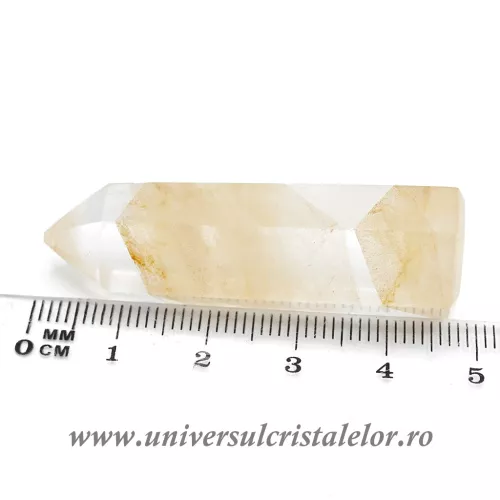 Obelisc cuart cu limonit