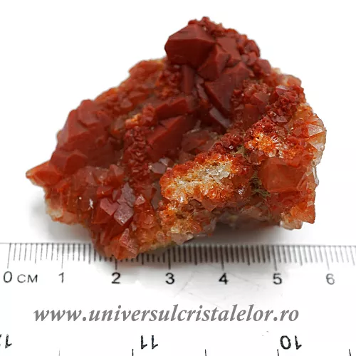 Cuart rosu mineral unicat m1