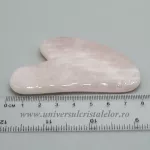 Piatra Gua Sha cuart roz
