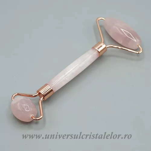 Rola masaj cuart roz