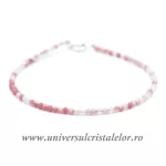 Bratara cuart roz ( Sakura ) 2 mm