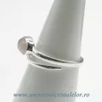 Inel cuart roz oval reglabil m1 Inel cuart roz oval reglabil m1