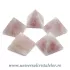Piramida cuart roz - 4 cm