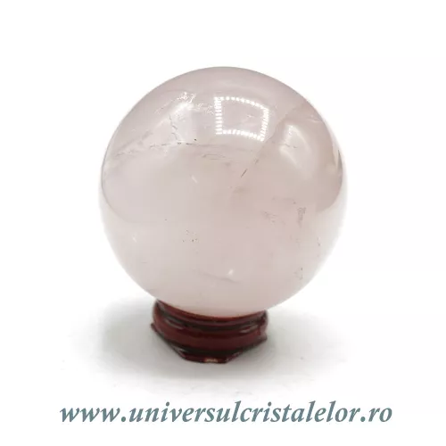 Sfera cuart roz Sfera cuart roz