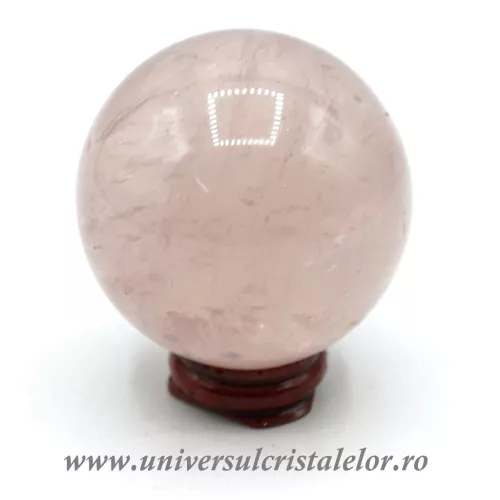 Sfera cuart roz