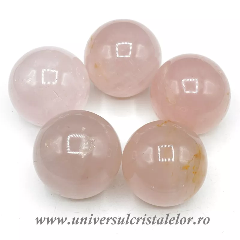 Sfera cuart roz Sfera cuart roz