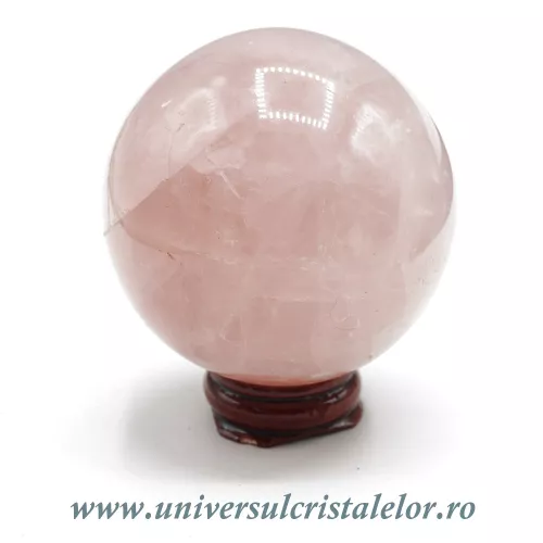 Sfera cuart roz Sfera cuart roz