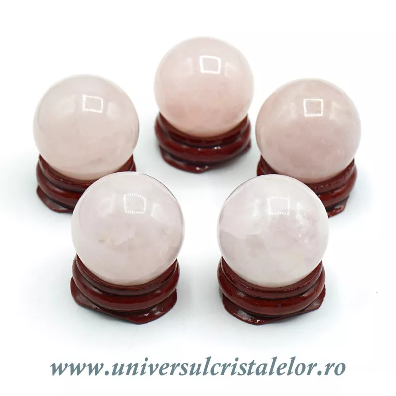 Sfera cuart roz Sfera cuart roz
