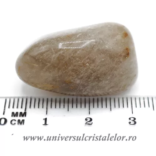 Cuart rutilat piatra rulata