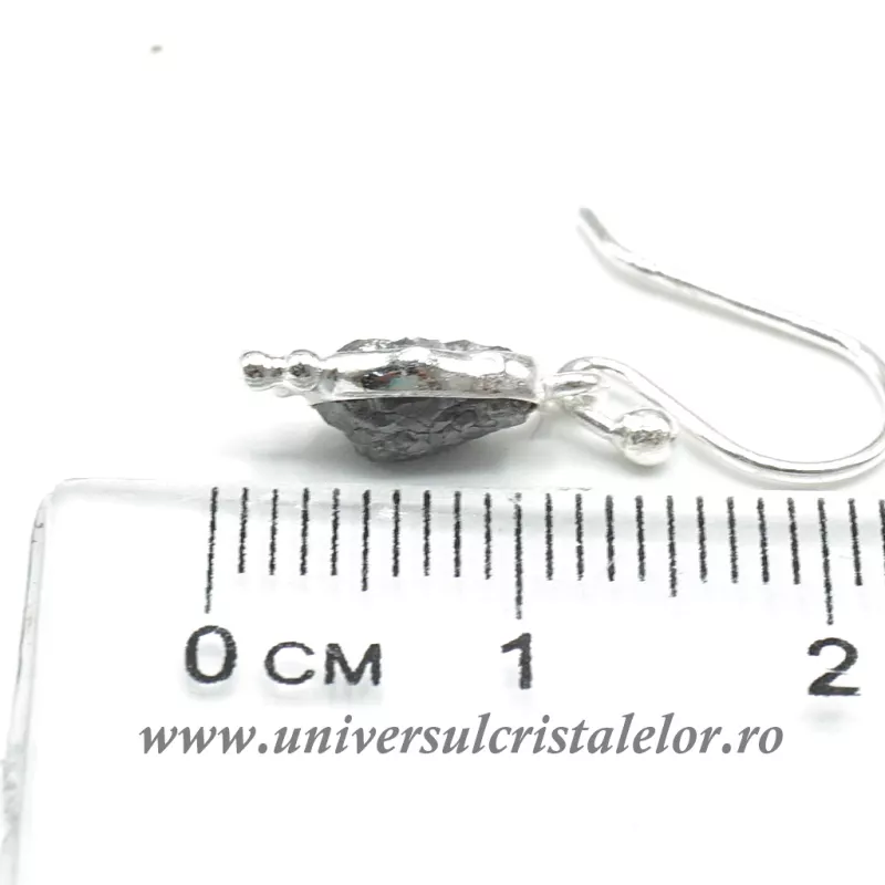 Cercei diamant brut Cercei diamant brut