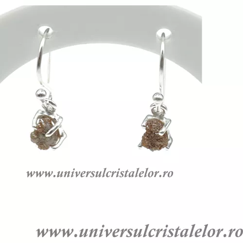 Cercei diamant brut Cercei diamant brut