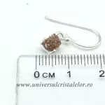 Cercei diamant brut Cercei diamant brut