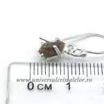 Cercei diamant brut Cercei diamant brut