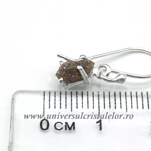 Cercei diamant brut Cercei diamant brut