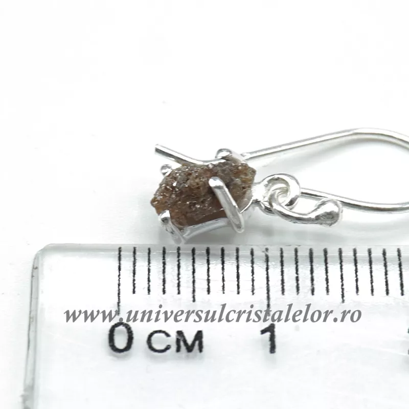 Cercei diamant brut Cercei diamant brut