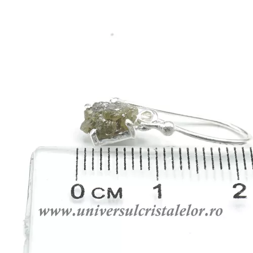 Cercei diamant brut Cercei diamant brut