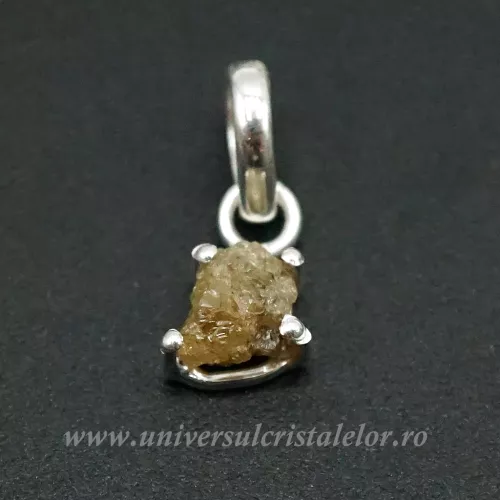 Pandantiv diamant brut